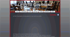 Desktop Screenshot of le-petit-gourmand.fr